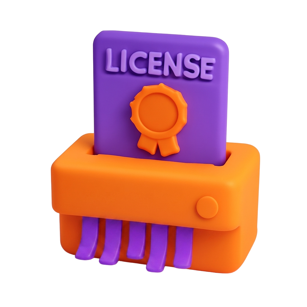 license
