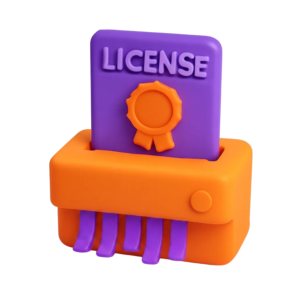 license