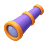 A pirate spyglass
